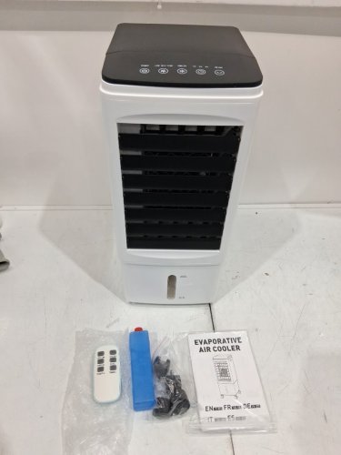 PORTABLE AIR CONDITIONER COOLER FAN WITH EXHAUST HOSE - 9.5L - WHITE (MODEL: BW-102YF) image 3