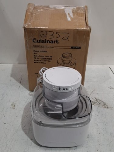Cuisinart Compact Single-Serve Ice Cream Maker - 1-pint - white (model: ICE-M10C) image 2