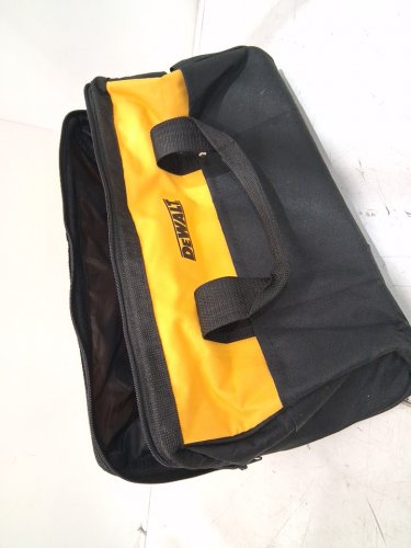 DEWALT  MINI HEAVY DUTY CONTRACTOR TOOL BAG - 13" - yellow/black (MODEL: N037466) image 3