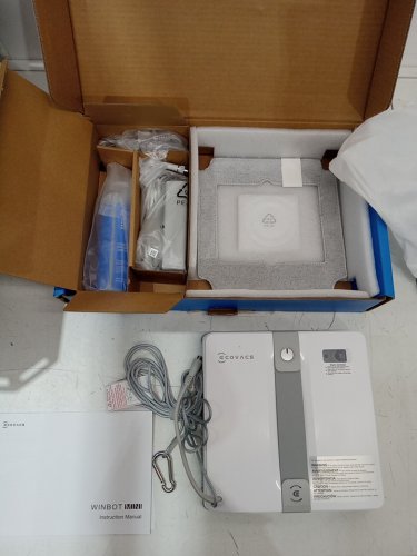 ecovacs WINBOT mini 2 Window Cleaning Robot with dual cross water spray - max Suction Power 8000pa - white - (model:wg853-15) image 3