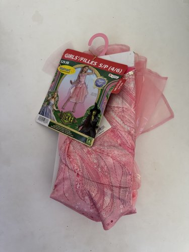 GIRL'S DISGUISE WICKED GLINDA COSTUME - SMALL (4/6) - PINK image 2