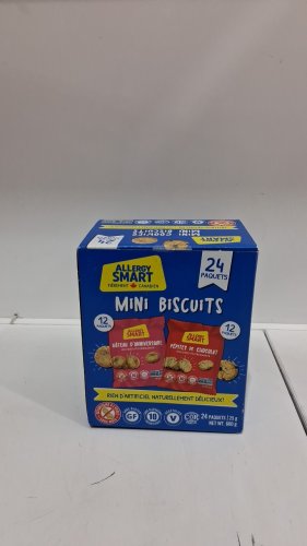 24PC Allergy Smart Mini Cookies - 25G (EACH) - Birthday Cake / Chocolate Chip image 2