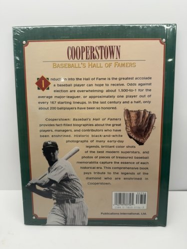 Cooperstown Baseball's Hall of Famers HARDCOVER BOOK - Adomites, Paul D., Nemec, David image 3