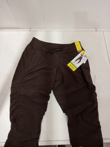 WOMEN'S KIRKLAND active capri sweatpants - MEDIUM - BROWN (STYLE: 7999313) image 2