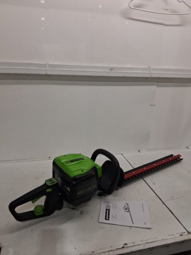 Greenworks Pro Battery Powered Cordless Hedge Trimmer *Tool Only* - 80V - 26" - Green (MODEL: 2200702) image 3