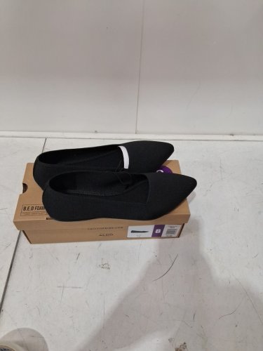 Women's CALL IT SPRING POINTED TOE Ballerina Shoes - 6 - black (STYLE: 1788206) image 2