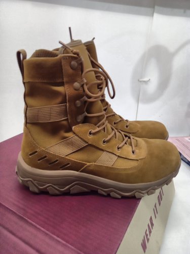 MEN'S REDHEAD rct warrior ULTRA tactical DUTY boots - size 10.5M - coyote image 3