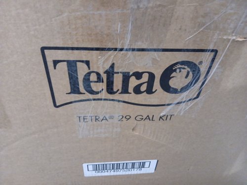 TETRA TEMPERED GLASS AQUARIUM - 29GAL - 30" X 18" X 12" - black image 3