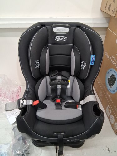 GRACO EXTEND2FIT CONVERTIBLE CAR SEAT - TITUS GREY/BLACK (MODEL: 2149057) image 2