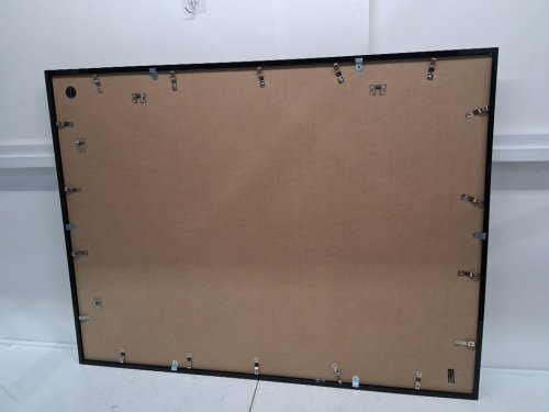americanflat polished plexiglass thin border picture frame - 30" x 40" - black image 4