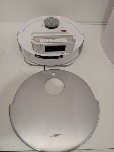 ECOVACS DEEBOT TEO Omni Robot Vacuum/Mop Combo with Self-Emptying station, Auto-Wash/Refill & 3d mapping - app/wifi enabled - WHITE (MODEL: DLX23) image 14