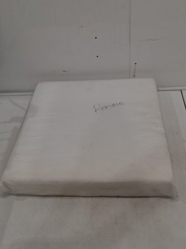 upholstery foam cushion - 19" x 19" x 3" - white image 3