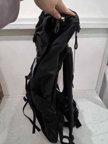 Osprey Farpoint Trek travel hiking backpack with ventilated airspeed suspension  - 70l - black (model: 10007402) image 3