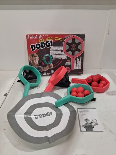 16PC Dodgi Shoot and Catch set- red/blue image 3