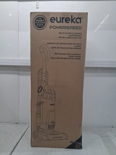 EUREKA POWERSPEED CORDED LIGHTWEIGHT UPRIGHT BAGLESS VACUUM CLEANER WITH ACCESSORIES - BLUE (MODEL: NEU182C) image 2
