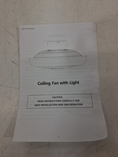 TYDOJK modern low profile blowing and lighting intelligent ceiling fan - 35w - 200ma - white/grey (model: yy-fsd-ir-200ma) image 6