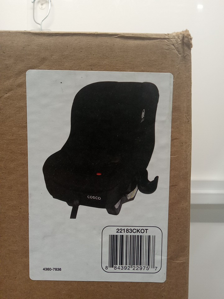 cosco kids scenera 5-point harness infant car seat with cup holder attachment - 40lbs max - black (model: ‎22183CKOT) image 3