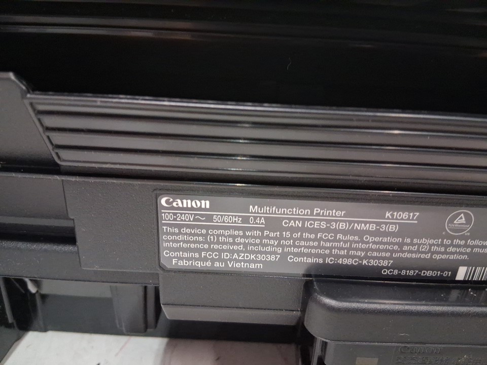 CANON PIXMA WIRELESS ALL-IN-ONE COLOUR PRINTER - BLACK (MODEL: TS3720) image 8