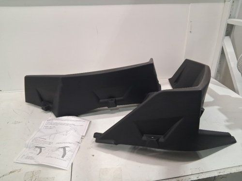 SAUTVS XXL Front Fender Flares FOR FRONT RIGHT AND FRONT LEFT FOR SELECTIVE MODELS - BLACK image 3