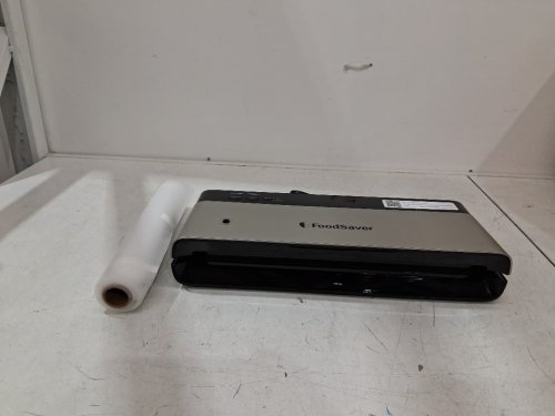 FOODSAVER POWERVAC FOOD VACUUM SEALER - BLACK/STAINLESS STEEL (MODEL: VS0150) image 2