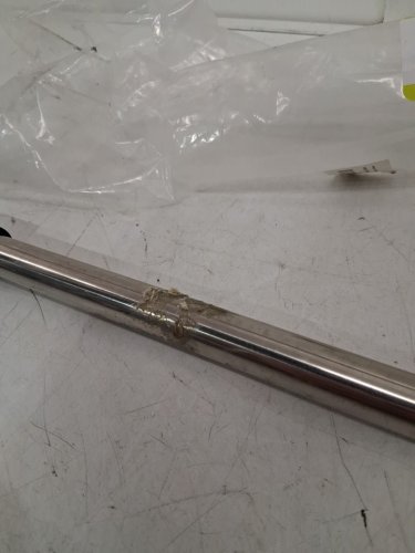 Stainless Steel Watering Wand Attachment ~ 32" - Silver/Orange image 4