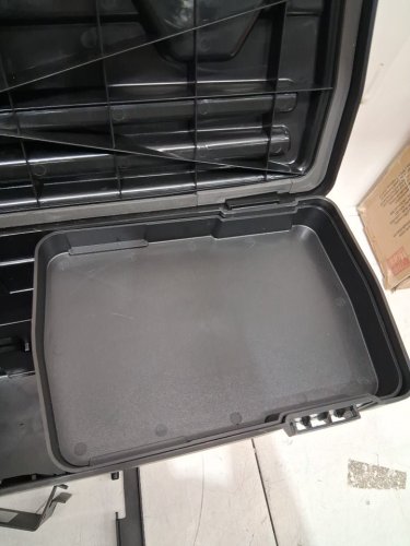 VEVOR truck bed storage box, lockable lid, waterproof ABS wheel well tool box compatible with chevrolet silverado 1500 GMC Sierra 1500 2019-2021, drive side - 25L - black (ZP20220406B01) image 7