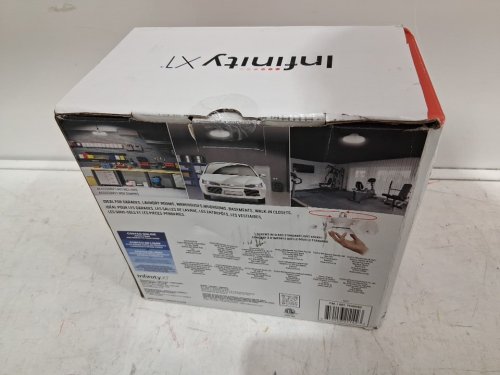 Infinity X1 3-PANEL Garage Utility LED light - 8000 Lumens - WHITE (MODEL: 1938040) image 3