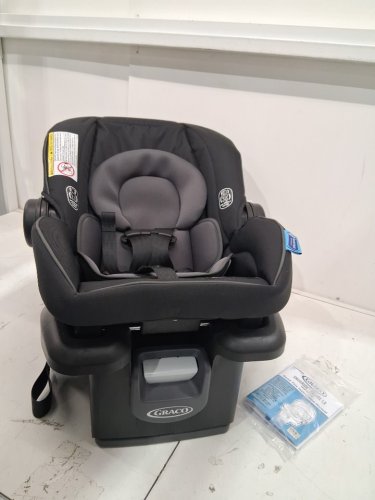GRACO SNUGRIDE 35 LITE LX INFANT CAR SEAT - GOTHAM FASHION BLACK/GREY (MODEL: 2143034) image 4