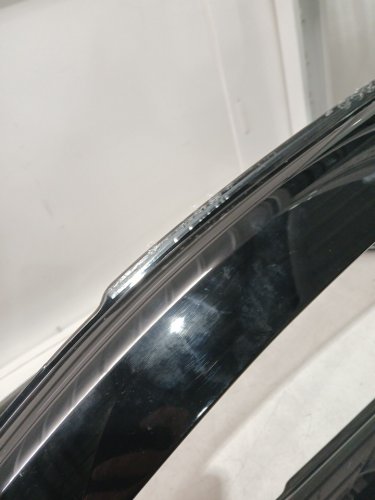 4pc in-channel side window deflectors - unknown compatibility - black image 5