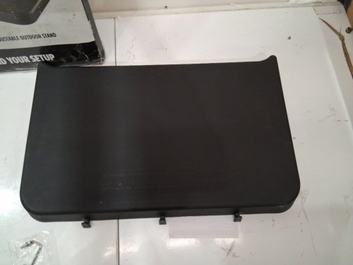 Ninja Woodfire™ Attachable Side Table - 14.5" x 22" - 45lbs max - black - (model: xskussdtbl) image 3