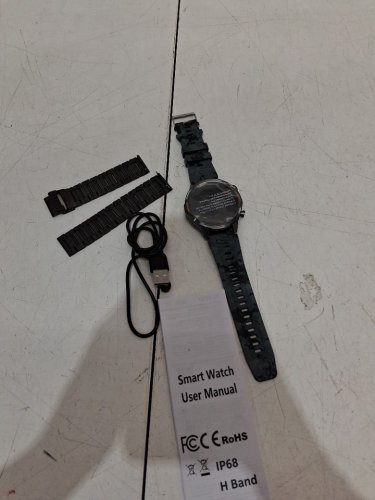 UNISEX SMART TOUCH SCREEN FITNESS & SLEEP TRACKING WATCH WITH EXTRA BAND - 1.7" - CAMOFLAUGE (MODEL: V95) image 3