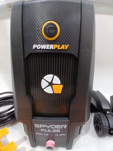POWERPLAY SPYDER ELECTRIC CORDED PRESSURE POWER WASHER - 2030PSI - 1.5GPM- BLACK (MODEL: SPY2030C) image 4