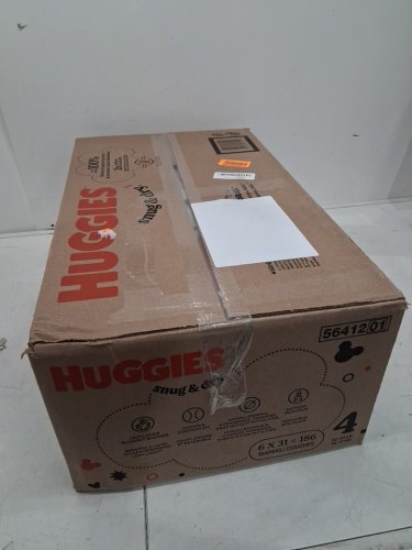 186PK HUGGIES SNUG AND DRY DIAPERS - SIZE 4 (22-37LB) - DISNEY MICKEY MOUSE (MODEL: 56412) image 3
