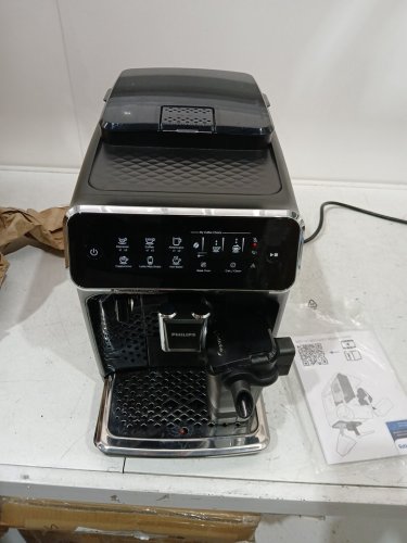 PHILIPS 3200 SERIES LATTEGO FULLY AUTOMATIC ESPRESSO MACHINE WITH BUILT-IN GRINDER & MILK FROTHER - BLACK (MODEL: EP3241/54) image 4