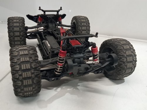 deerc all terrain Brushless rc monster truck - 1:10 scale - 60km/h 4wd - 2.4ghx - black - (model:209e) image 27