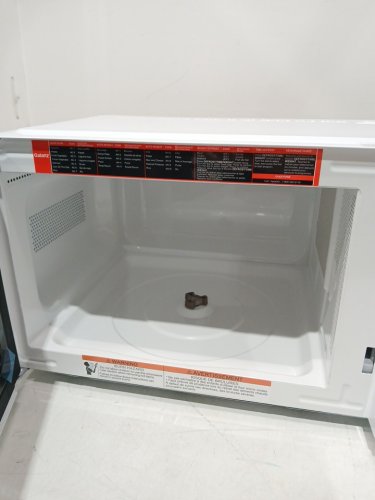 GALANZ RETRO STYLE COUNTERTOP MICROWAVE OVEN - 0.9CU.FT - WHITE (MODEL: GLCMKZ09WER09) image 4