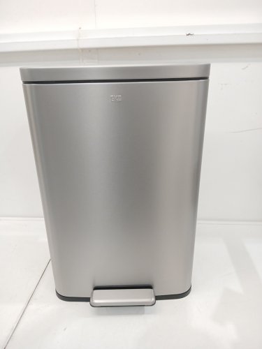 EKO Madison Brushed Stainless Step Trash/garbage Can/bin - 50L - STAINLESS STEEL (MODEL: EK9361MT-50L) image 3
