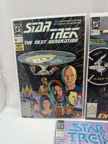 7 ASSTD STAR TREK THE NEXT GENERATION COMICS (LOT#3) image 6