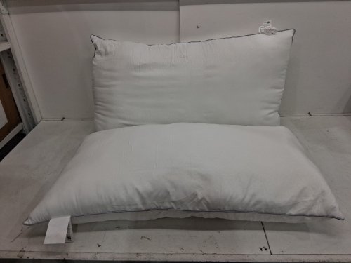 2PK AllerEase Cooling Pillow - 20" x 28" Queen - White/Grey (Model: 3371188) image 2