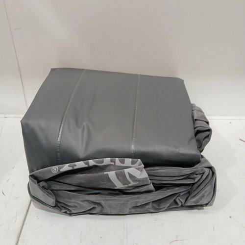 INTEX DURA-BEAM SERIES DELUXE COMFORT INFLATABLE AIR MATTRESS WITH INTERNAL ELECTRIC PUMP - 18" - QUEEN - GREY / BLACK (MODEL: 67769ED) image 3