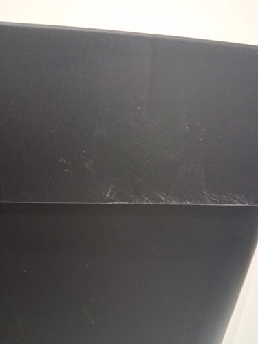 Rubbermaid Plastic Touch-Top Kitchen Trash Can with Lid - 12.2GAL - BLACK (MODEL: 2201993) image 3