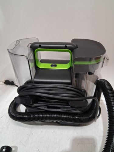bissell little green pet max portable Deep carpet cleaner - black/green (model: 3860B) image 8