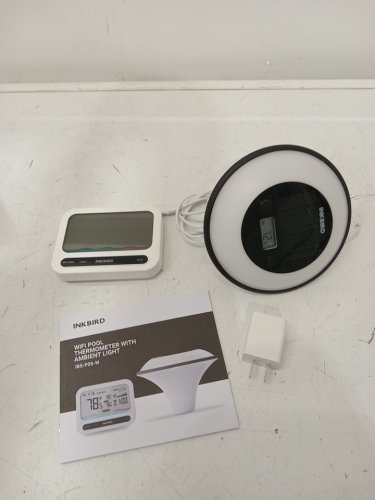INKBIRD wifi Solar Pool Thermometer with Ambient Light - white (model: IBS-P05R) image 3