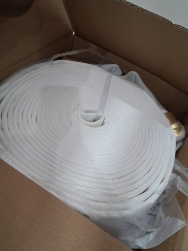 ZYFIRE SINGLE JACKET FIRE HOSE - NST/NH COUPLING - TPU LINED - 1.5" X 50FT image 4