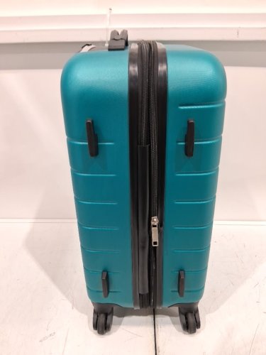 2PC WRANGLER EL DORADO LUGGAGE SET WITH CUP HOLDER AND USB PORT - 20" SPINNER AND 10" BAG - TEAL (MODEL:WR-20272-360) image 7
