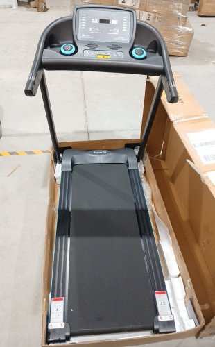 SUPERFIT ELECTRIC TREADMILL WITH BLUETOOTH SPEAKER - 2.2 HP - 7.5MPH - LIGHT BLUE/Black (MODEL: SP37619CA-NY) image 4