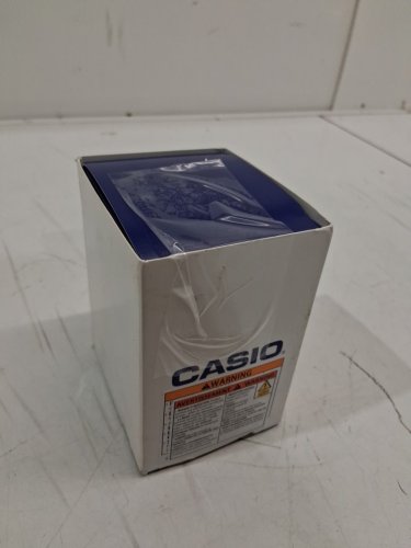 MEN'S CASIO CLASSIC DIGITAL STAINLESS STEEL BRACELET WATCH - 33MM - SILVER (MODEL: A158W-1) image 4