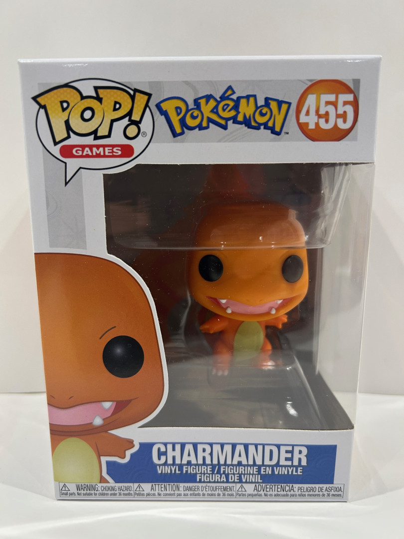 Funko pop! Games: pokemon - charmander vinyl figure (#455) image 2