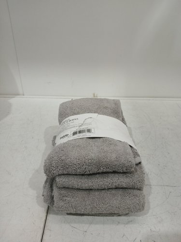 4PK Serene Home Collection Hand Towels - 15"X30" - GREY (MODEL:3414444) image 2