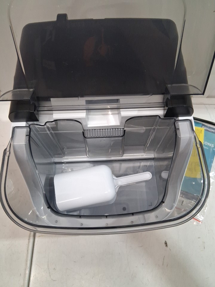 Euhomy countertop nugget ice maker - makes 35lbs/day - stainless steel ( model: im-15s) image 3